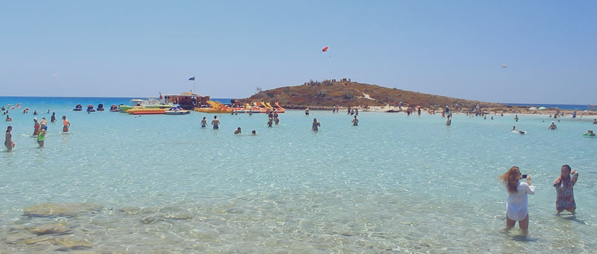 Nissi Beach Cyprus 2015 zalatana para copyright